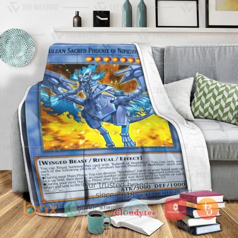 Yu-Gi-Oh-Cerulean-Sacred-Phoenix-Of-Nephthys-Blanket-1-1