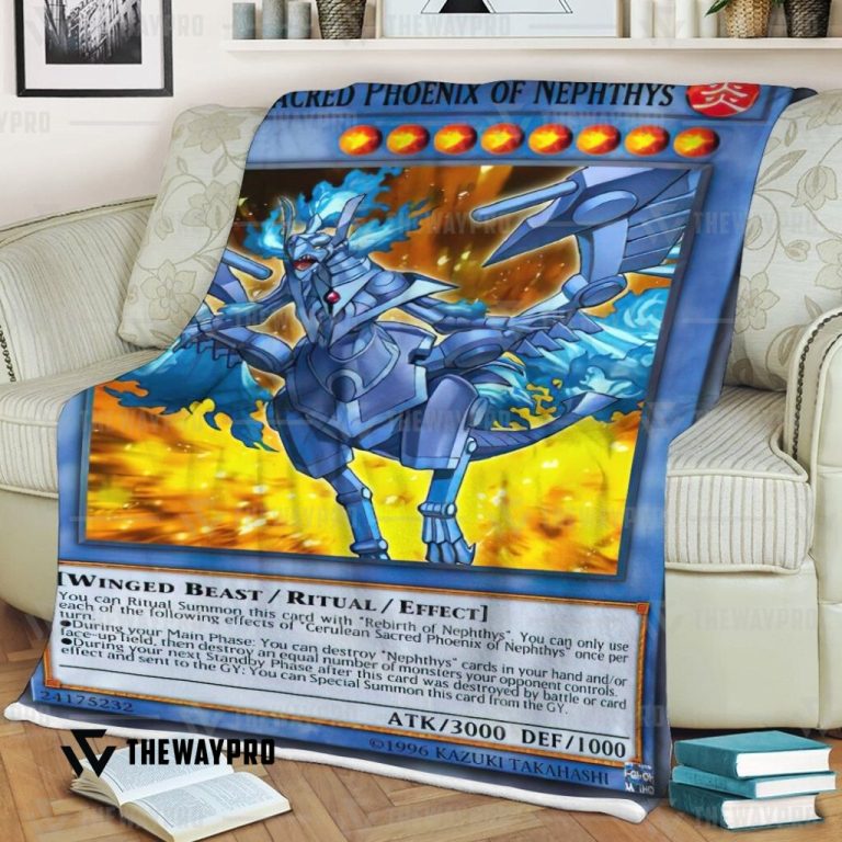 Yu-Gi-Oh-Cerulean-Sacred-Phoenix-Of-Nephthys-Blanket-2