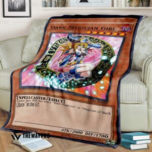 Yu Gi Oh Dark Magician Girl Blanket