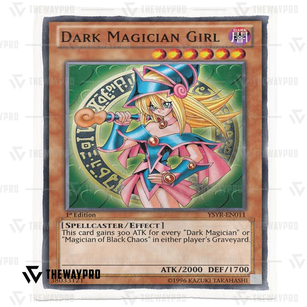 Yu Gi Oh Dark Magician Girl Blanket 2 Yu Gi Oh Dark Magician Girl Blanket 2