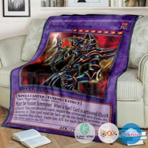 Yu Gi Oh Dark Paladin Card Blanket