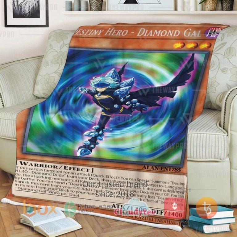 Yu-Gi-Oh-Destiny-Hero-Diamond-Gal-Blanket-2
