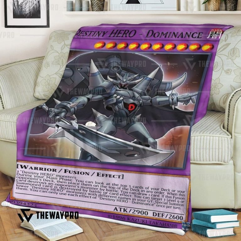 Yu-Gi-Oh-Destiny-Hero-Dominance-Blanket-2