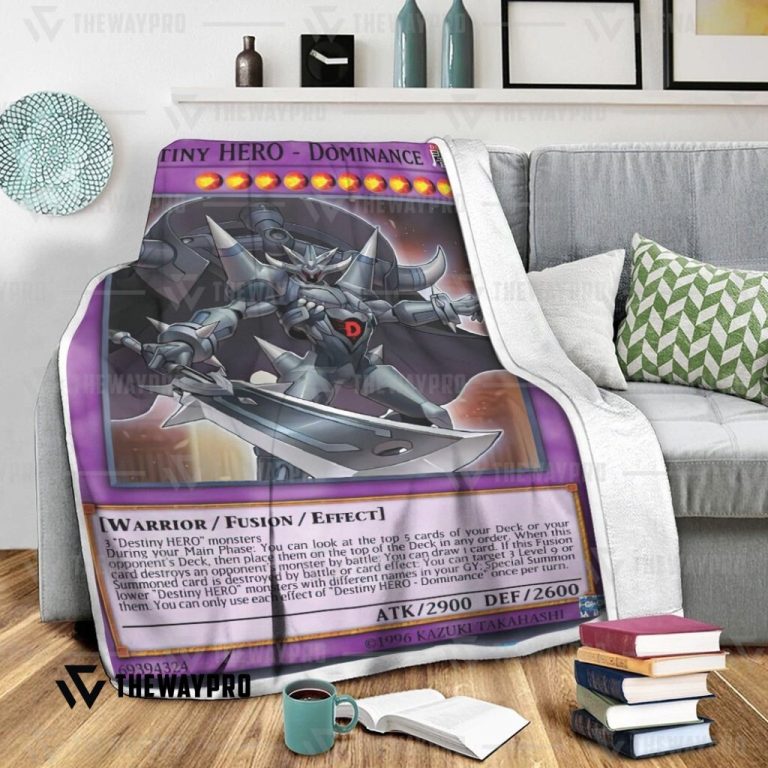 Yu-Gi-Oh-Destiny-Hero-Dominance-Blanket-3