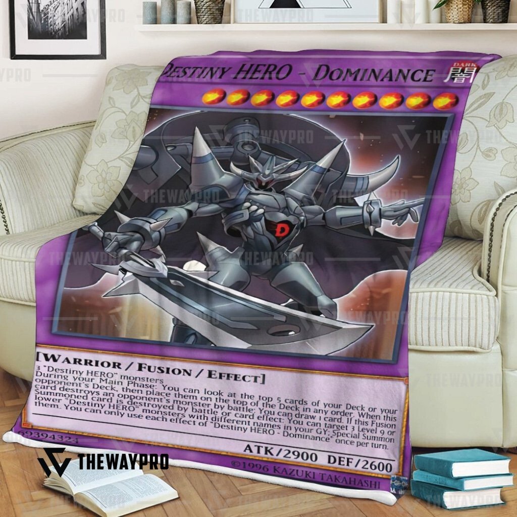 Yu Gi Oh Destiny Hero Dominance Blanket Yu Gi Oh Destiny Hero Dominance Blanket