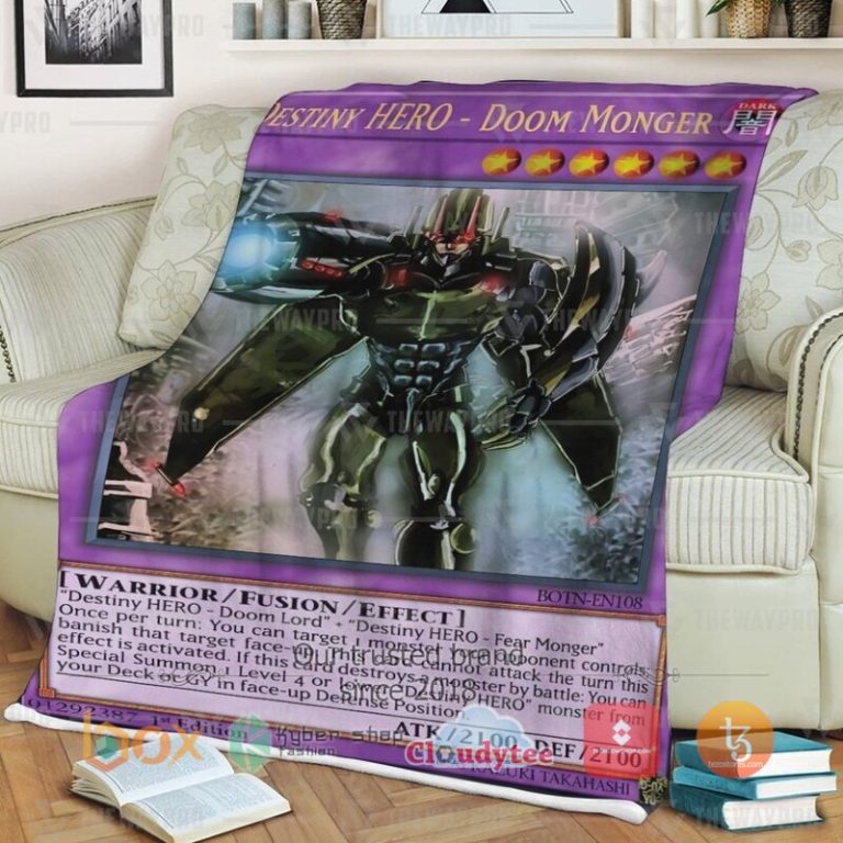 Yu-Gi-Oh-Destiny-Hero-Doom-Monger-Blanket-2