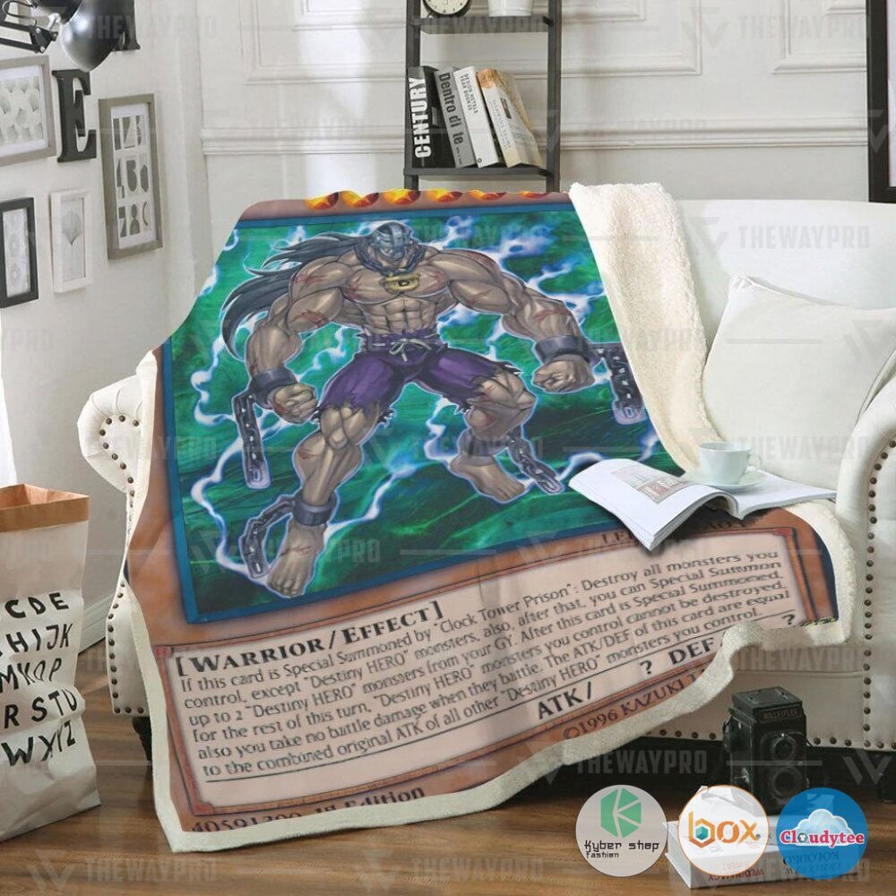 Yu Gi Oh Destiny Hero Dreadmaster Blanket Yu Gi Oh Destiny Hero Dreadmaster Blanket