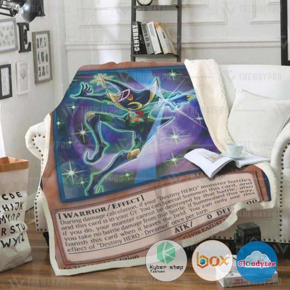 Yu Gi Oh Destiny Hero Dreamer Blanket 2 Yu Gi Oh Destiny Hero Dreamer Blanket 2