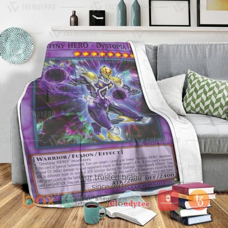 Yu-Gi-Oh-Destiny-Hero-Dystopia-Blanket-1-1