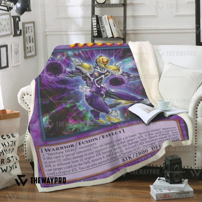 Yu-Gi-Oh-Destiny-Hero-Dystopia-Blanket-4