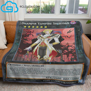 Yu Gi Oh Dhampir Vampire Sheridan Full Print Soft Blanket
