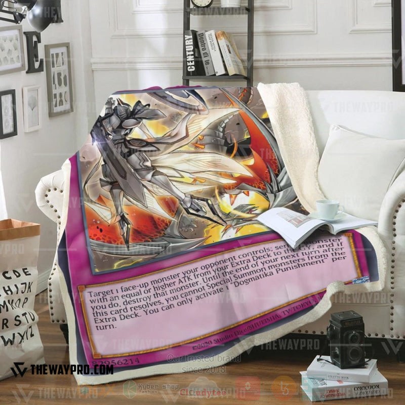 Yu Gi Oh Dogmatika Punishment Soft Blanket Yu Gi Oh Dogmatika Punishment Soft Blanket
