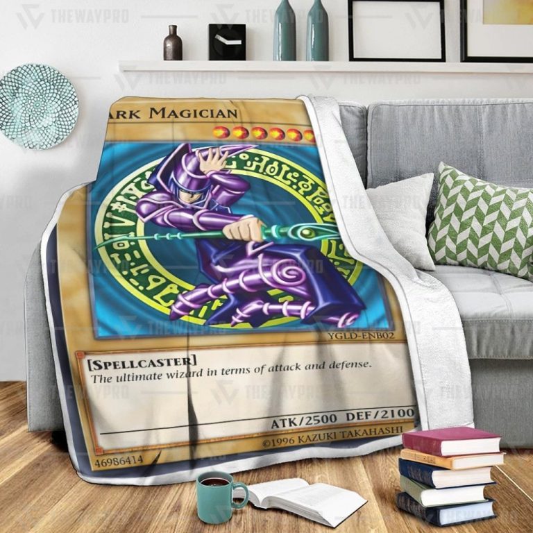 Yu-Gi-Oh-Duel-Links-Cards-Dark-Magician-Custom-Soft-Blanket-2