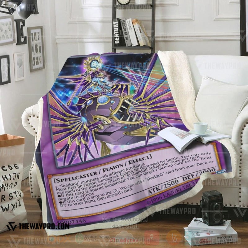 Yu Gi Oh El Shaddoll Apkallone Soft Blanket Yu Gi Oh El Shaddoll Apkallone Soft Blanket