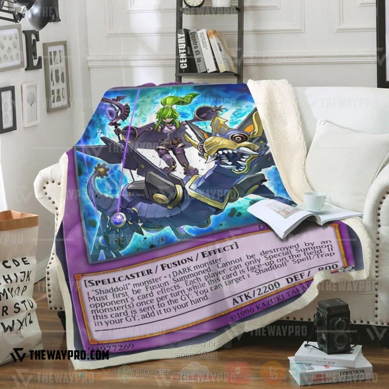 Yu Gi Oh El Shaddoll Winda Soft Blanket Yu Gi Oh El Shaddoll Winda Soft Blanket