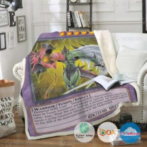 Yu Gi Oh Elemental Hero Flame Wingman Blanket 2
