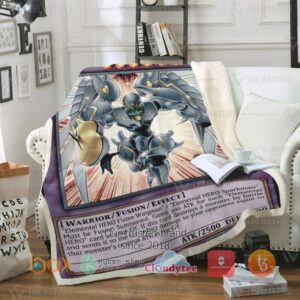 Yu Gi Oh Elemental Hero Shining Flare Wingman Blanket 3