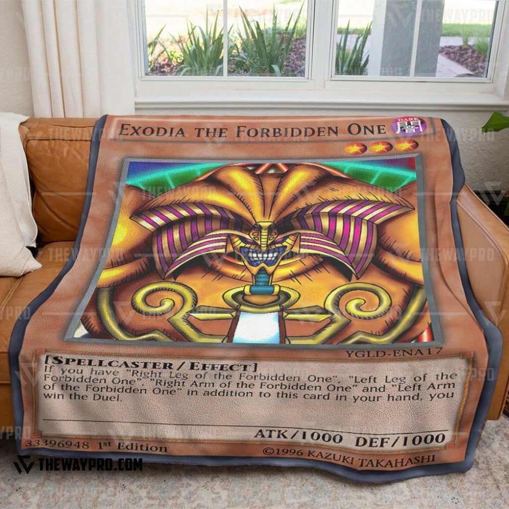 Yu Gi Oh Exodia The Forbidden One Blanket Yu Gi Oh Exodia The Forbidden One Blanket