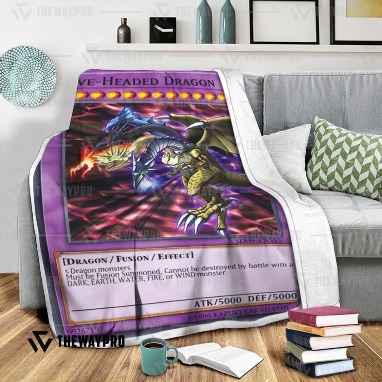 Yu-Gi-Oh-Five-Headed-Dragon-Blanket-3