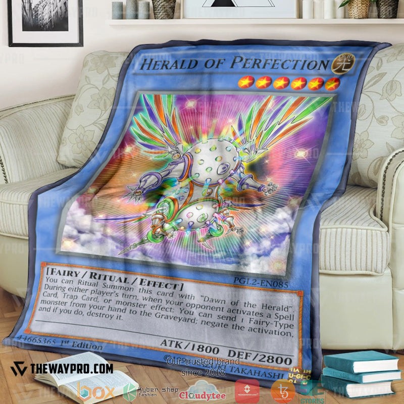 Yu Gi Oh Herald Of Perfection Soft Blanket 2 Yu Gi Oh Herald Of Perfection Soft Blanket 2