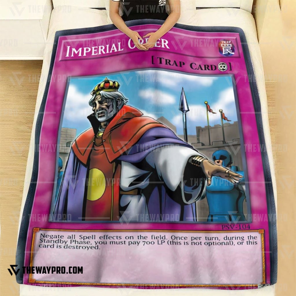 Yu Gi Oh Imperial Order Blanket 4 Yu Gi Oh Imperial Order Blanket 4