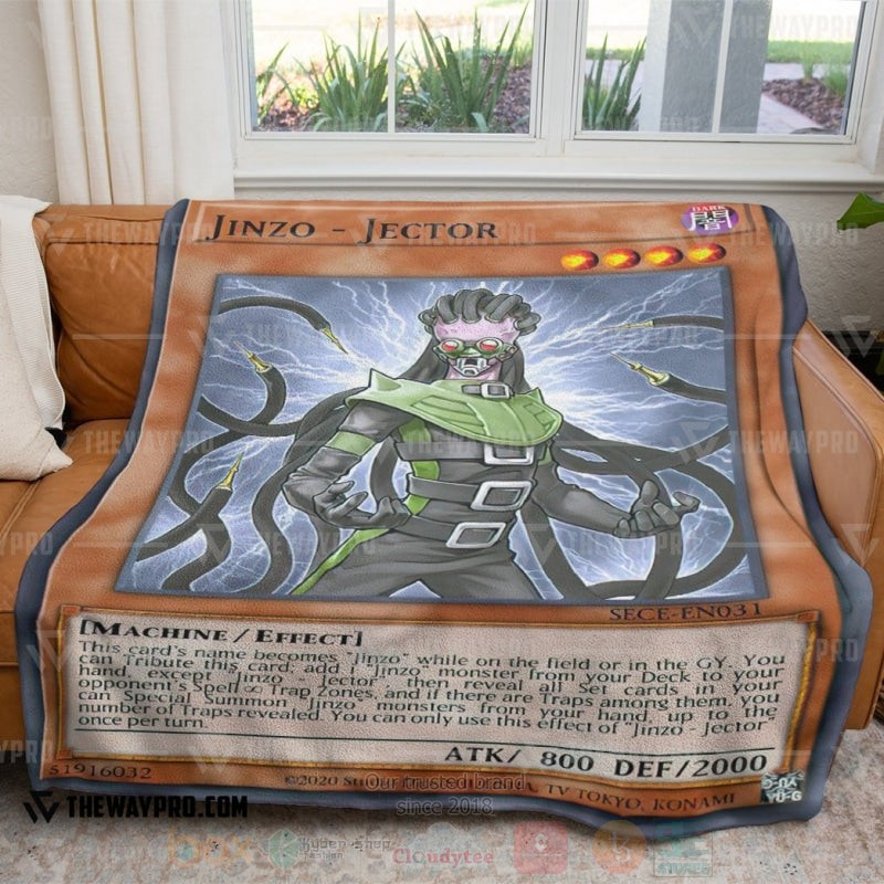Yu Gi Oh Jinzo Jector Soft Blanket Yu Gi Oh Jinzo Jector Soft Blanket