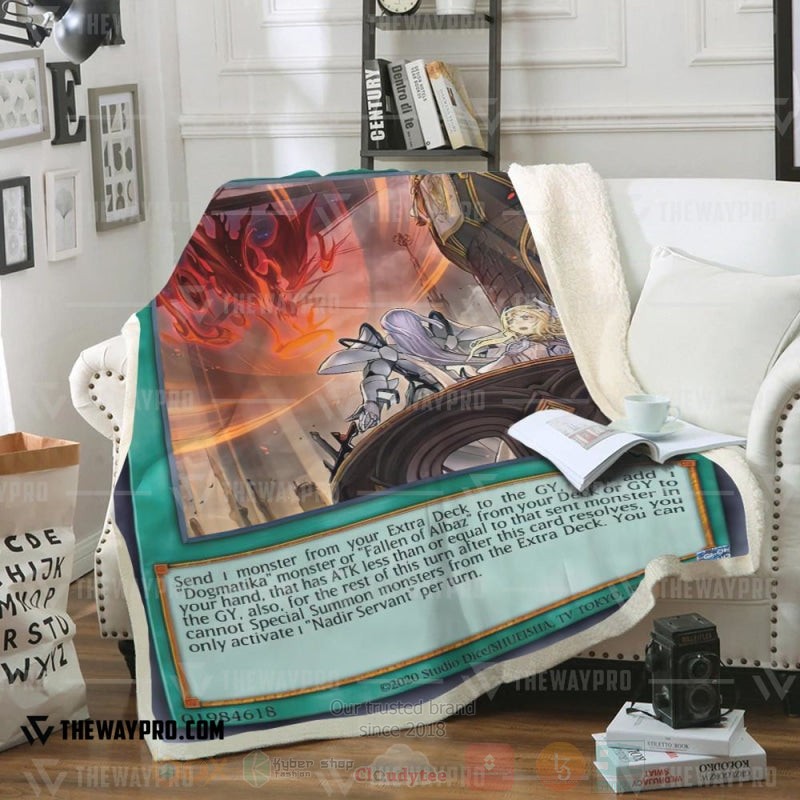 Yu Gi Oh Nadir Servant Soft Blanket Yu Gi Oh Nadir Servant Soft Blanket