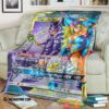 Yu Gi Oh Pkm Dark Magician And Dark Magician Girl Soft Blanket