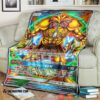 Yu Gi Oh Pkm Exodia Gx Soft Blanket 2