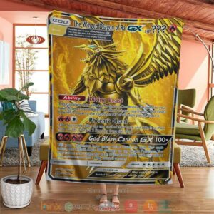 Yu Gi Oh Pkm The Winged Dragon Of Ra Soft Blanket