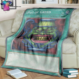 Yu Gi Oh Pot Of Greed Full Print Soft Blanket