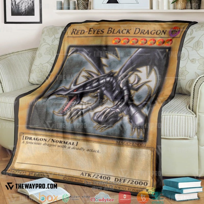 Yu Gi Oh Red Eyes B Dragon Soft Blanket 2 Yu Gi Oh Red Eyes B Dragon Soft Blanket 2