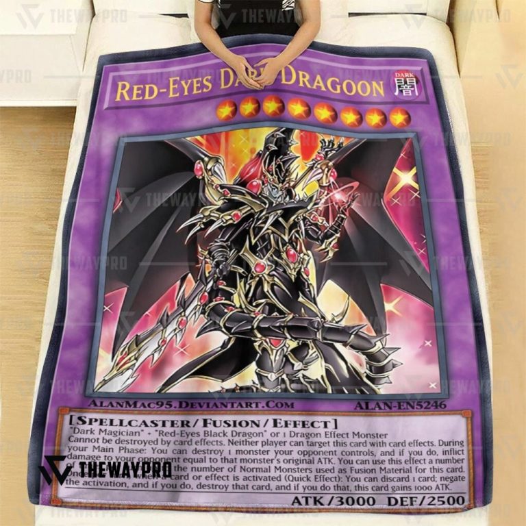 Yu-Gi-Oh-Red-Eyes-Dark-Dragon-Blanket-1