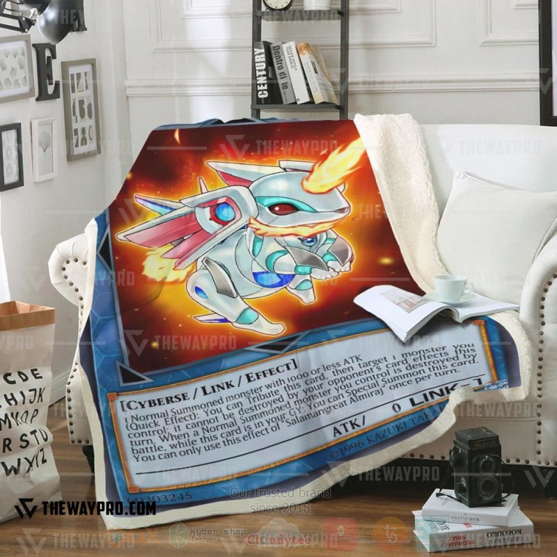 Yu Gi Oh Slamangreat Almiraj Soft Blanket Yu Gi Oh Slamangreat Almiraj Soft Blanket