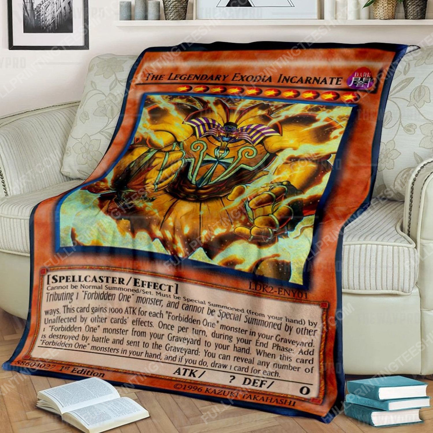 Yu Gi Oh The Legendary Exodia Incarnate Soft Blanket Yu Gi Oh The Legendary Exodia Incarnate Soft Blanket