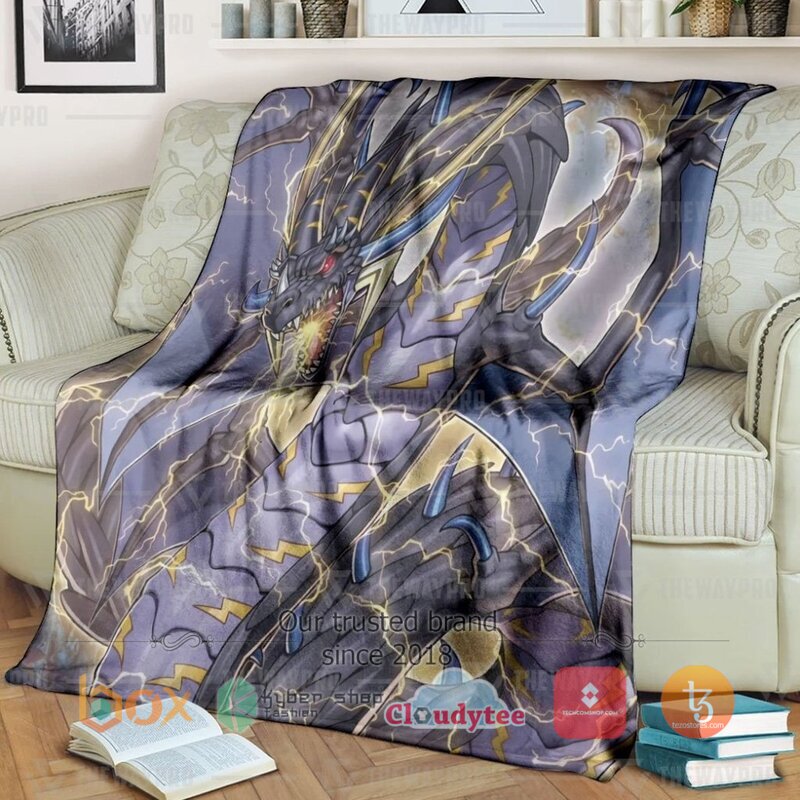 Yu Gi Oh Thunder Dragon Colossus Blanket 3 Yu Gi Oh Thunder Dragon Colossus Blanket 3