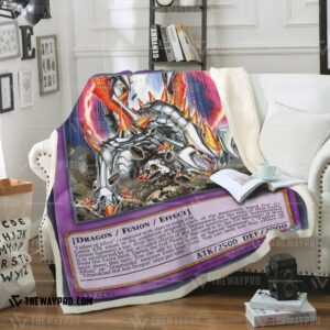 Yu Gi Oh Titaniklad The Ash Dragon Blanket 3