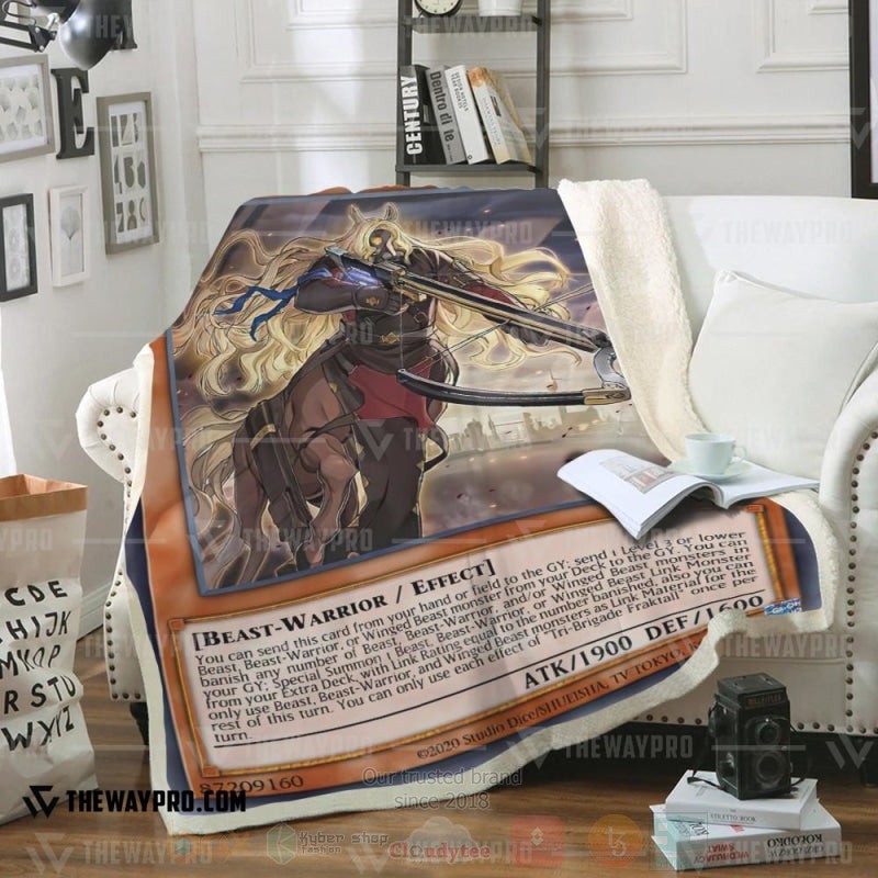 Yu Gi Oh Tri Brigade Fraktall Soft Blanket Yu Gi Oh Tri Brigade Fraktall Soft Blanket