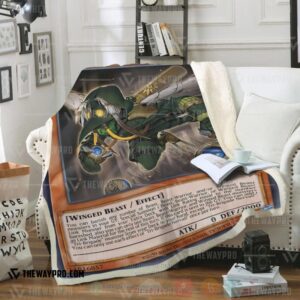 Yu Gi Oh Tri Brigade Nervall Soft Blanket