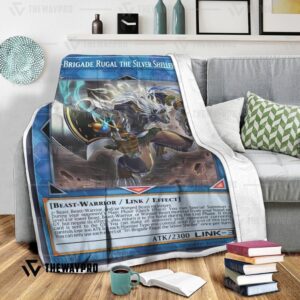 Yu Gi Oh Tri Brigade Rugal The Silver Sheller Blanket
