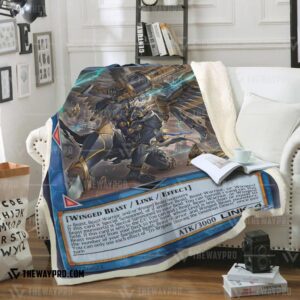 Yu Gi Oh Tri Brigade Shuraig The Ominous Omen Blanket 2