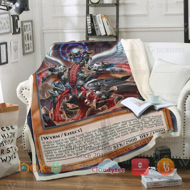 Yu Gi Oh True King Agnimazud The Vanisher Blanket 2 Yu Gi Oh True King Agnimazud The Vanisher Blanket 2