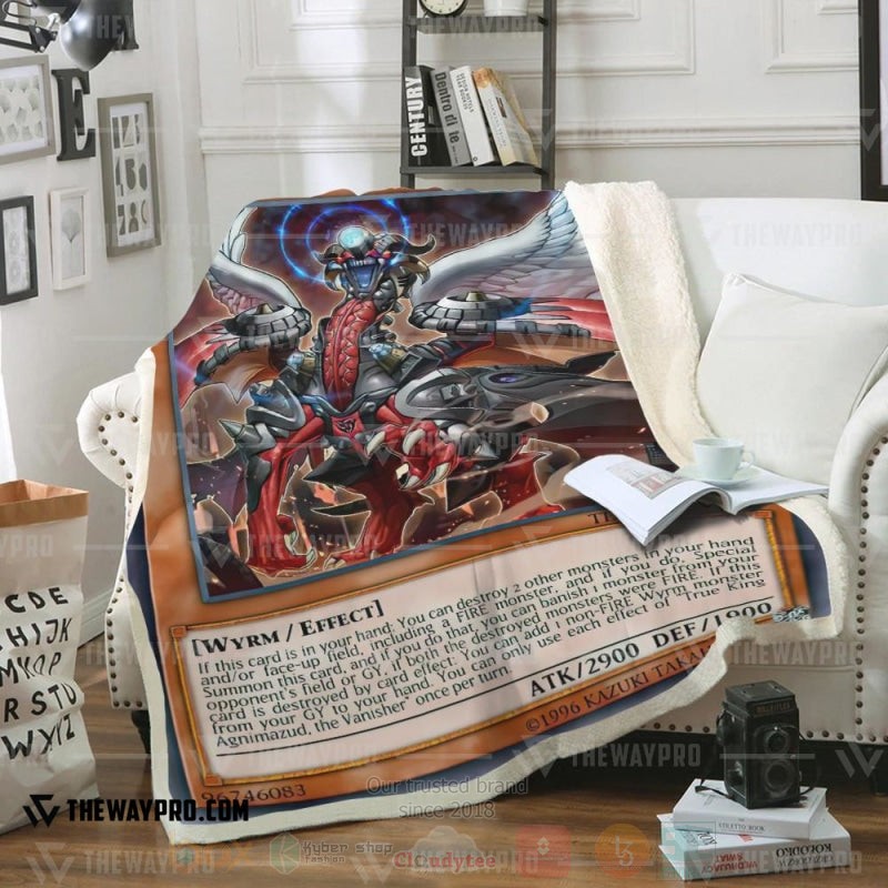 Yu Gi Oh True King Agnimazud The Vanisher Soft Blanket Yu Gi Oh True King Agnimazud The Vanisher Soft Blanket