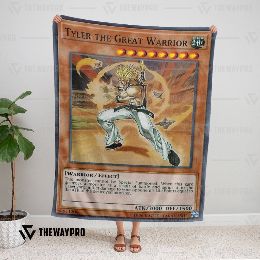 Yu Gi Oh Tyler The Great Warrior Blanket Limited Edition Yu Gi Oh Tyler The Great Warrior Blanket Limited Edition