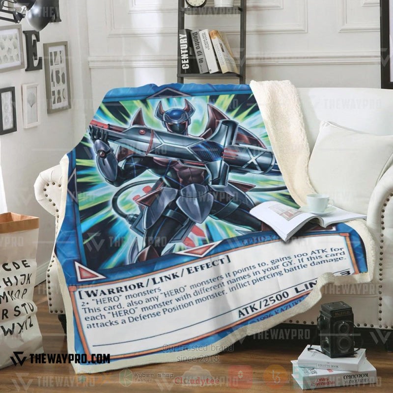Yu Gi Oh Xtra Hero Dread Decimator Soft Blanket Yu Gi Oh Xtra Hero Dread Decimator Soft Blanket