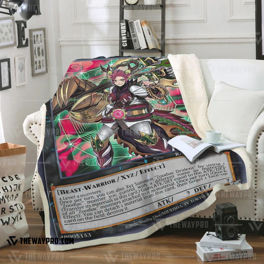 Yu Gi Oh Zoodiac Drident Blanket 3 Yu Gi Oh Zoodiac Drident Blanket 3