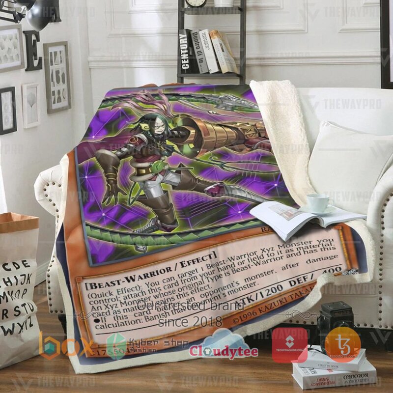 Yu Gi Oh Zoodiac Whiptail Blanket Yu Gi Oh Zoodiac Whiptail Blanket