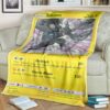 Zekrom Shining Legends Pokemon Blanket
