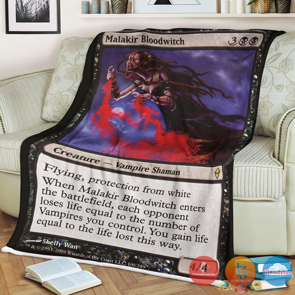 Zen 100 Malakir Bloodwitch Fleece Blanket Zen 100 Malakir Bloodwitch Fleece Blanket