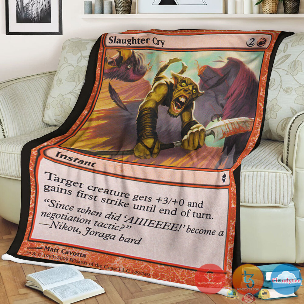 Zen 149 Slaughter Cry Fleece Blanket Zen 149 Slaughter Cry Fleece Blanket